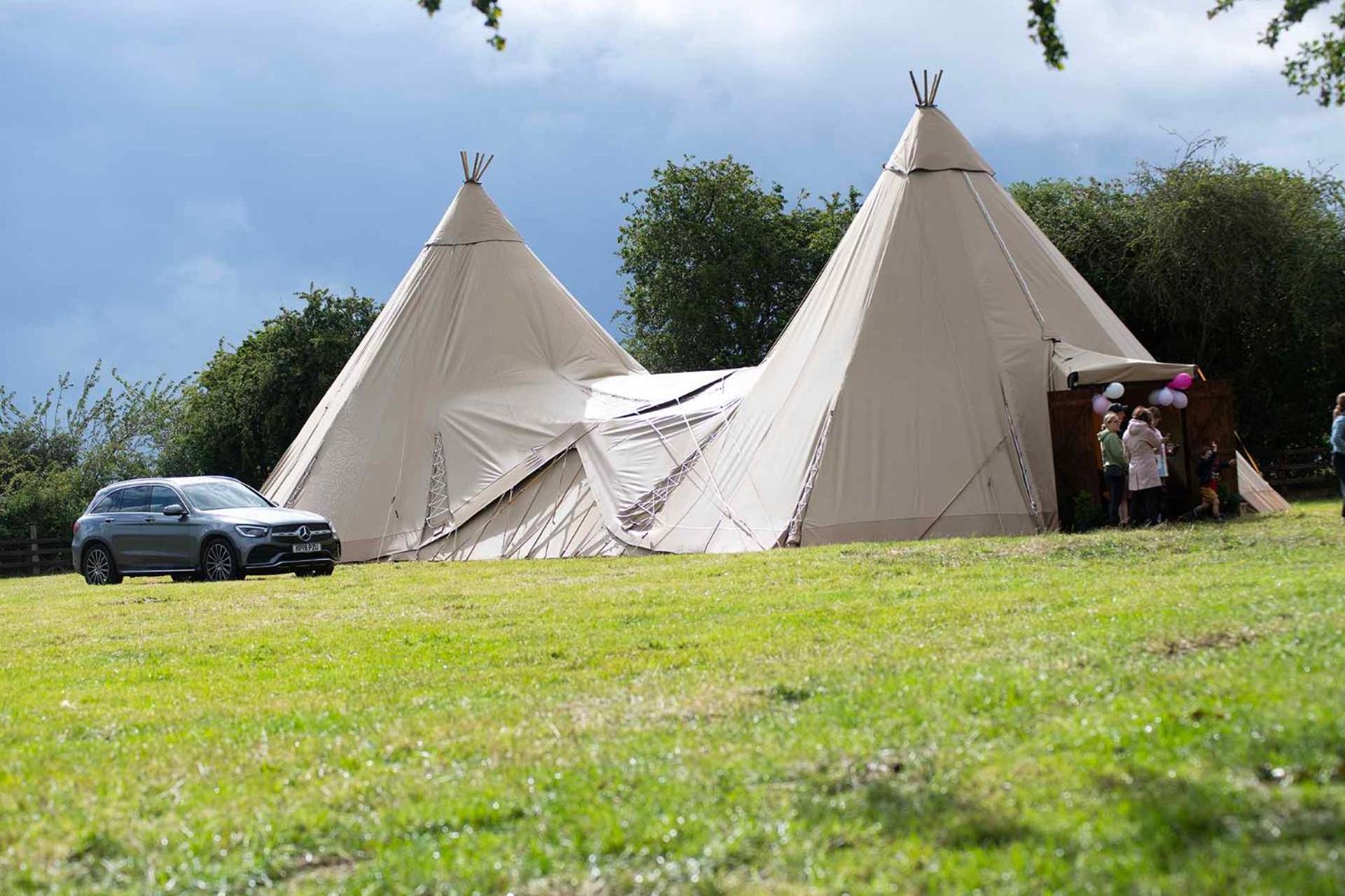 Burtree House & Retreats Tipi With Secluded Hot Tub Hotel Thirkleby Exterior photo