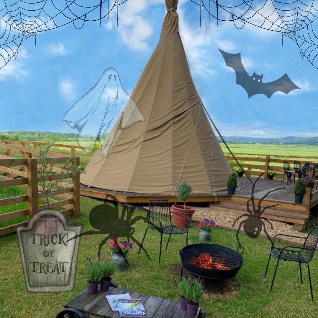 Burtree House & Retreats Tipi With Secluded Hot Tub Hotel Thirkleby Exterior photo